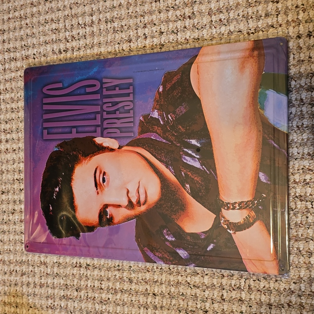 Elvis Presley   Metal Sign
